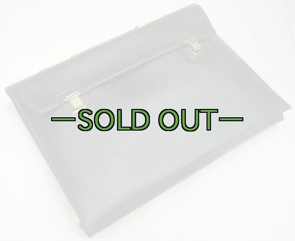 画像2: 軍用ブリーフケース　ビニールレザー　60〜70年代　極上品 (2)