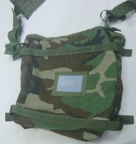 画像6: ウッドランド　ラジオポーチ　メインパック用　MOLLEショルダーストラップ付き (6)