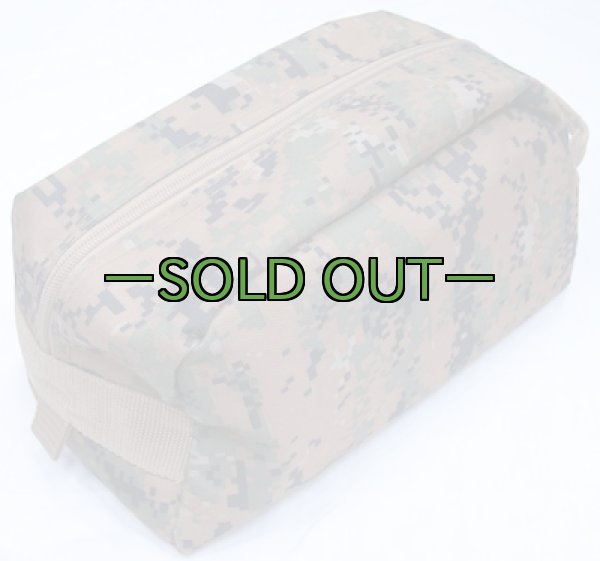 画像4: シューポーチ　MARPAT　ブラウンジッパー (4)