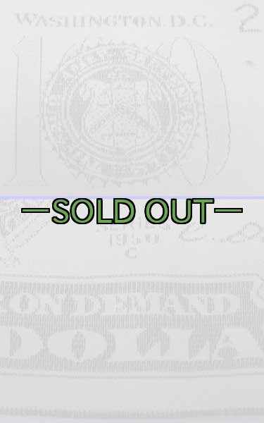 画像5: US100ドル紙幣の織りものマット (5)