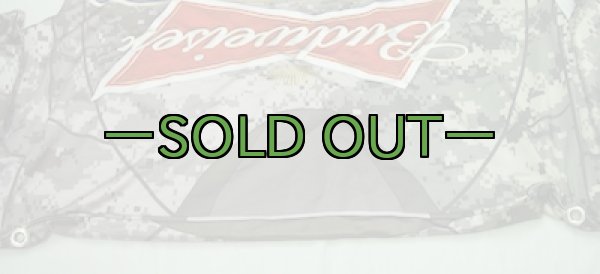 画像9: ACU バドワイザー Tシャツ旗 ディスプレー (9)