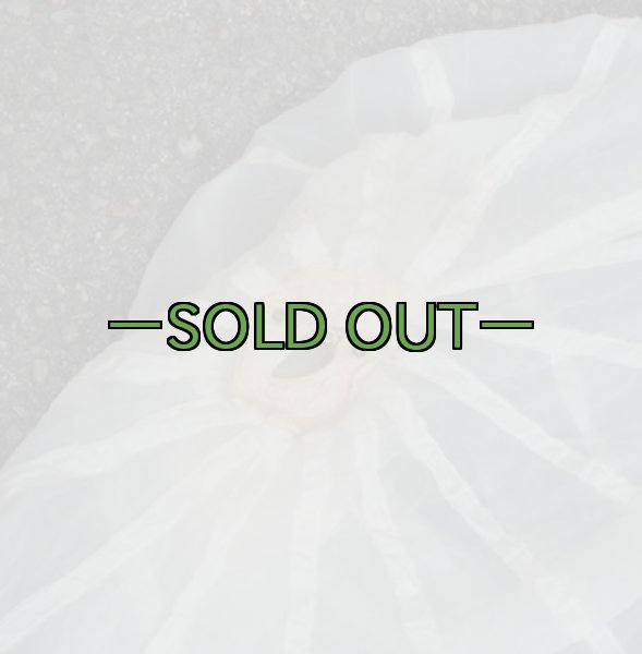 画像5: パラシュート 直径約4.3m 白 (5)