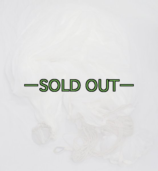 画像6: パラシュート 直径約4.3m 白 (6)