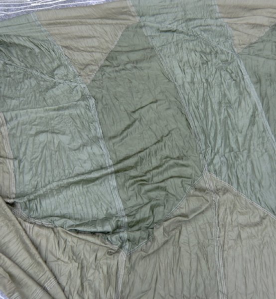 画像14: パラシュート生地　60年代　ノンリップ　中古良品　OD (14)