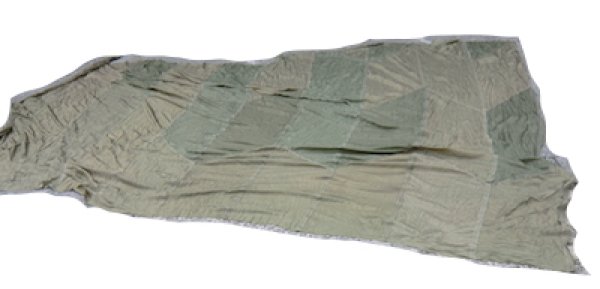 画像3: パラシュート生地　60年代　ノンリップ　中古良品　OD (3)