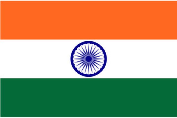 画像3: インド国旗　コットン　180×270cm (3)