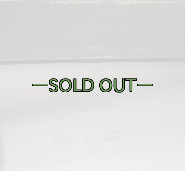 画像7: 軍用フィールドテーブル　2000年代 (7)