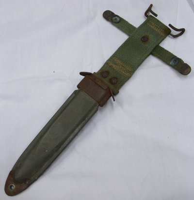 米軍放出品 海兵隊 M10バヨネットスキャバード 銃剣サヤ シース