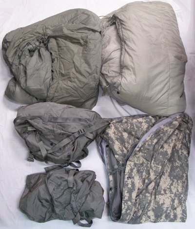 ACUモジュラー寝袋セット - いは軍払い下げ品店