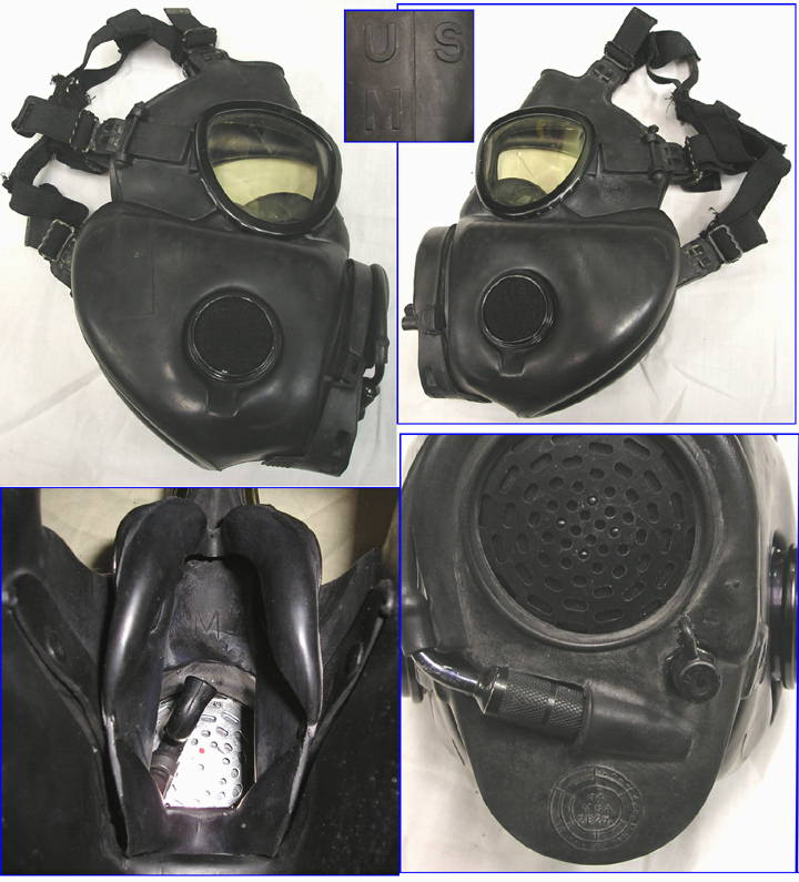 M17A2ガスマスク02 中古良品 - いは軍払い下げ品店