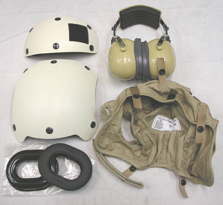 デッキクルー ヘルメット01 ゴーグル付 未使用 - いは軍払い下げ品店