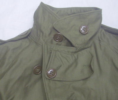 M43フィールドジャケット OD 38R 40年代 極上〜 - いは軍払い下げ品店