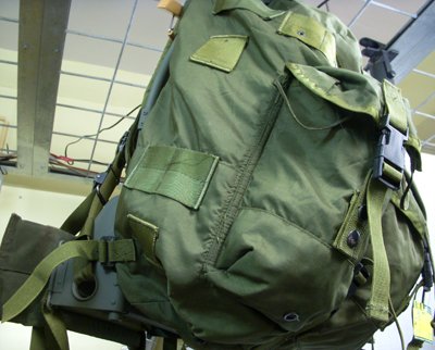 アリスパックl型 中古良品 フレーム付 いは軍払い下げ品店